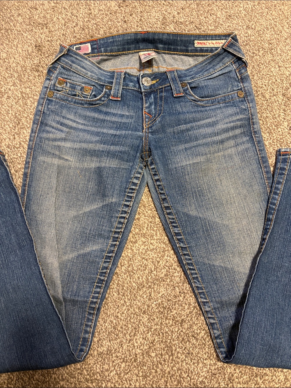 Women’s Blue Denim Jeans - Classic Mid Wash